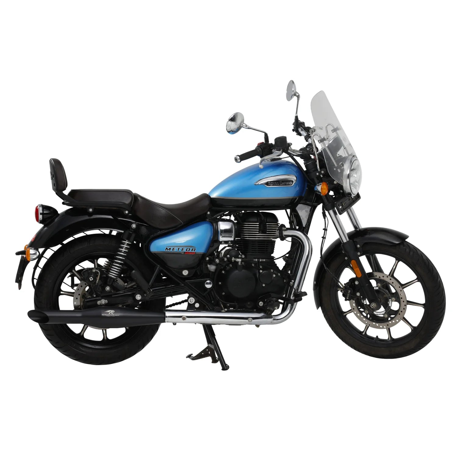 Red Rooster Rumbler Ace Exhaust for Royal Enfield Meteor 350