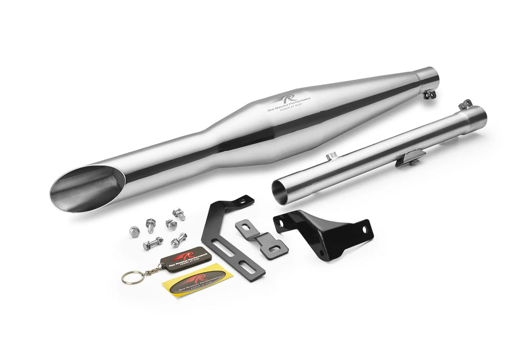 Red Rooster Rumbler Ace Exhaust for Royal Enfield Meteor 350
