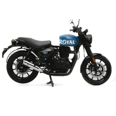 Red Rooster Rumbler Max Matte Exhaust for Royal Enfield Meteor 350 Performance Exhaust
