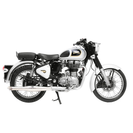 Red Rooster Rumbler Max Exhaust for Royal Enfield Hunter 350  – Polish / Matte / Black