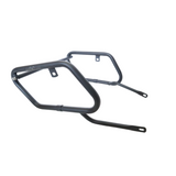 MotoCare saddle stay for TVS Apache RTR 160 heavy duty luggage support bracket installed on motorcycle