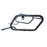 MotoCare saddle stay for TVS Apache RTR 160 heavy duty luggage support bracket installed on motorcycle