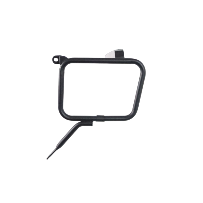 MotoCare saddle stay for Jawa 42 side view installed