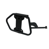 MotoCare saddle stay mounted on Triumph Speed 400 supporting saddlebags securely for touring and daily riding