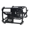 MotoCare saddle stay with plate for TVS Apache RTX 300 luggage support bracket pannier carrier motorcycle accessory