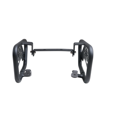 Aprilia RS 457 saddle stay with plate installed