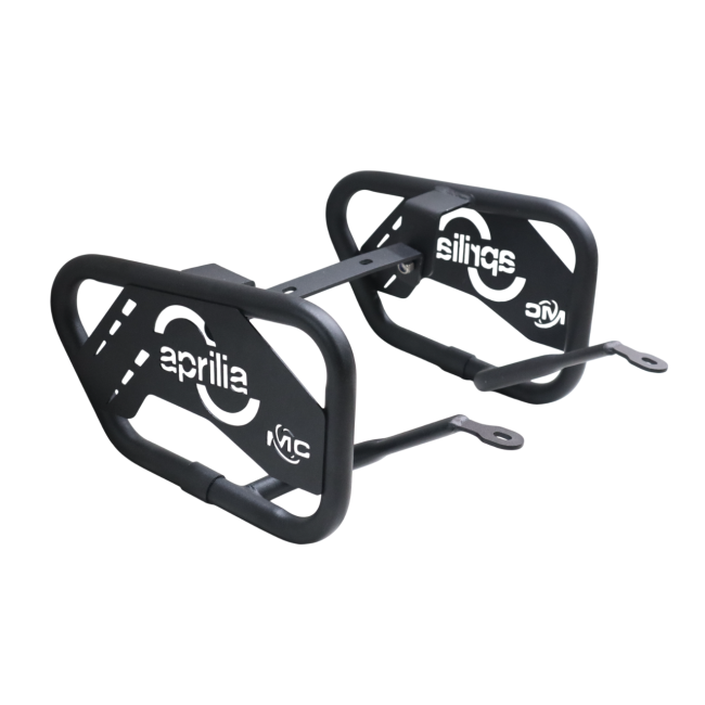 MotoCare saddle stay with plate for Aprilia RS 457
