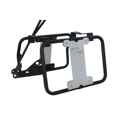MotoCare saddle stay with plate BMW F850 GS black installed