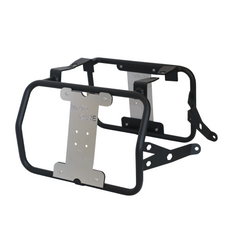 MotoCare saddle stay with plate BMW F850 GS black installed