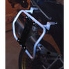 MotoCare saddle stay with plate BMW F850 GS black installed