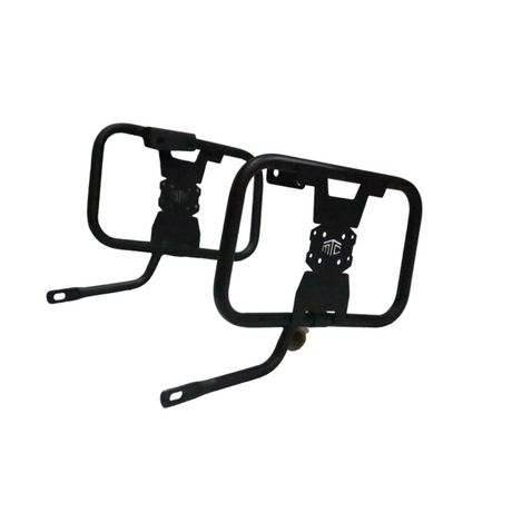 MotoCare saddle stay with plate for Scram 440 heavy duty saddle bag support carrier
