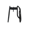 MotoCare saddle stay with plate installed on Hero Xpulse motorcycle supporting saddlebags for touring and off-road stability