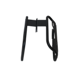 MotoCare saddle stay with plate installed on Hero Xpulse motorcycle supporting saddlebags for touring and off-road stability