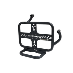 MotoCare saddle stay with footrest Shotgun 650 installed