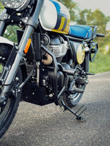 LEGUNDARY Thanos crash guard with slider Royal Enfield Bear 650 black mild steel