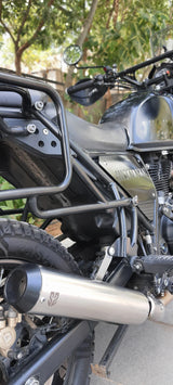 SS Motocorp Slip-On Exhaust for Royal Enfield Himalayan 411 Performance Silencer with DB Killer