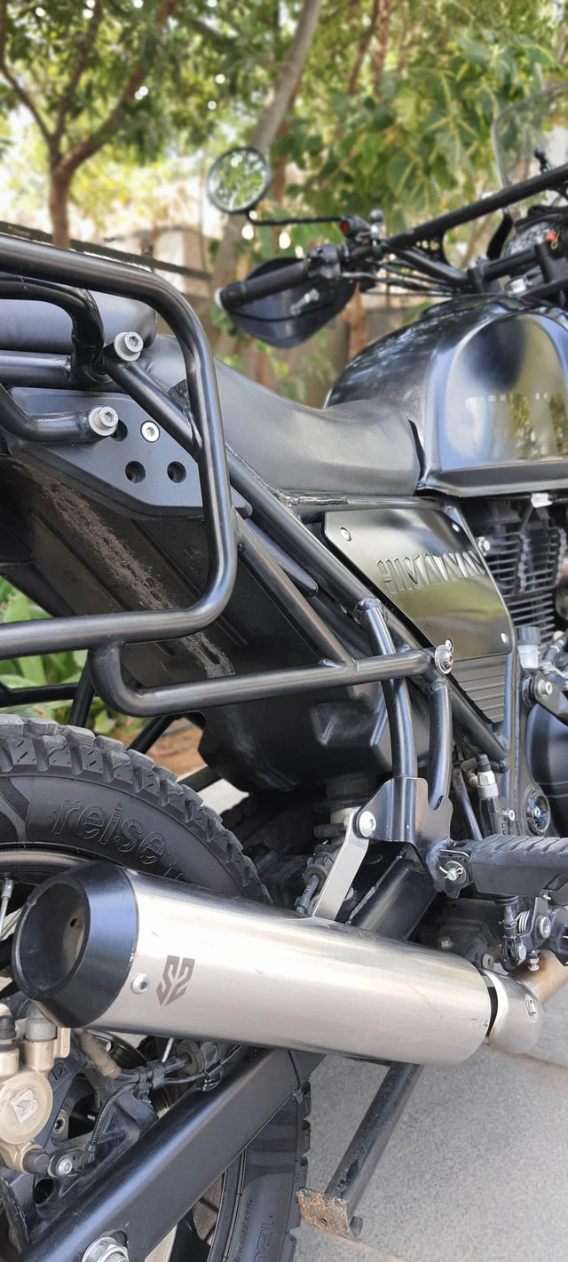 SS Motocorp Slip-On Exhaust for Royal Enfield Himalayan 411 Performance Silencer with DB Killer