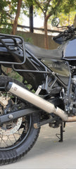 SS Motocorp Slip-On Exhaust for Royal Enfield Himalayan 411 Performance Silencer with DB Killer