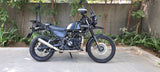 SS Motocorp Slip-On Exhaust for Royal Enfield Himalayan 411 Performance Silencer with DB Killer