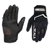Scala Atlas black neon motorcycle riding gloves front view
