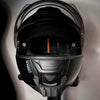 SCHUBERTH E2 adventure helmet chin mount with GoPro installed