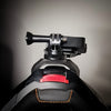 SCHUBERTH E2 adventure helmet chin mount with GoPro installed