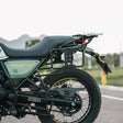 Legundary Aragon Saddle Stay Black for Royal Enfield Scram 440 heavy duty saddle bag support accessory