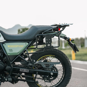 Legundary Aragon Saddle Stay Black for Royal Enfield Scram 440 heavy duty saddle bag support accessory