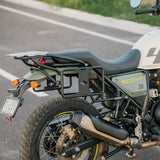 Legundary Aragon Saddle Stay Black for Royal Enfield Scram 440 heavy duty saddle bag support accessory