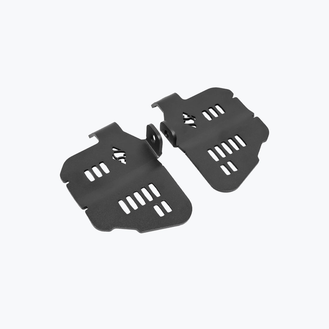Legundary Bolster Foot Rest Black for Royal Enfield Scram 440 heavy duty rider foot peg accessory