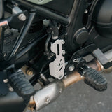Legundary Buckler Master Cylinder Guard Silver for Royal Enfield Scram 440 aluminium rear brake protection accessory