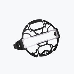 Legundary Cosmic Headlight Grill Black and Silver for Royal Enfield Scram 440 premium headlight guard protector