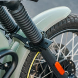 Legundary Nyx Fog Light Mount Black for Royal Enfield Scram 440 heavy duty auxiliary light bracket