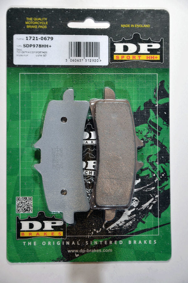 DP Sintered Brake Pads Sport SDP HH+ Front SDP978 for Suzuki Hayabusa (2013-2024)