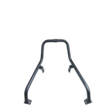 MotoCare seat ring installed on Honda CB350 RS showing ergonomic comfort cushion designed for long-distance riding support