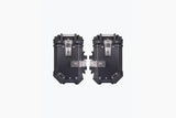 JB RACING TOPBOX WITH PANNIERS JB TC X45L ECONOMY BLACK + JB SB X36L PREMIUM BLACK