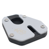 MotoCare side stand extender installed on Hero XPulse 210 for improved parking stability