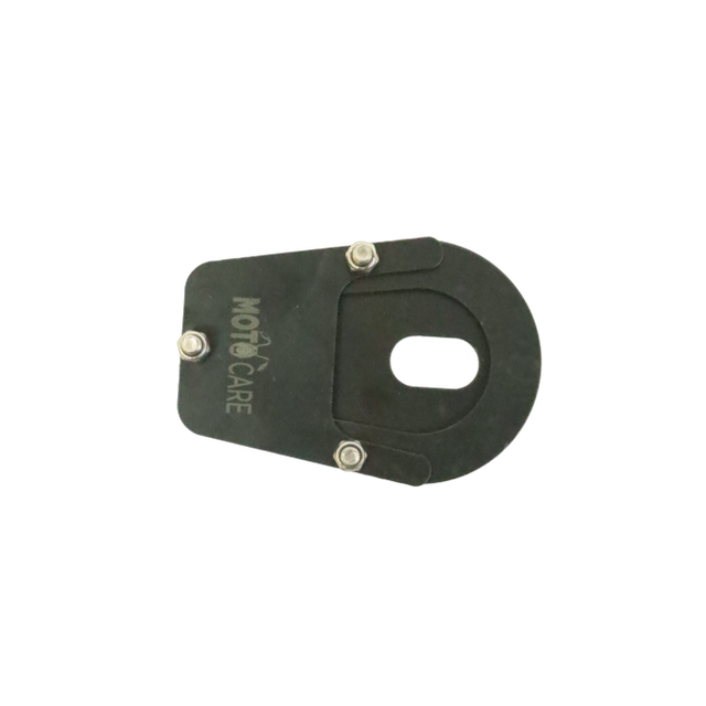 MotoCare side stand extender KTM Adventure 250 390 foot enlarger plate black