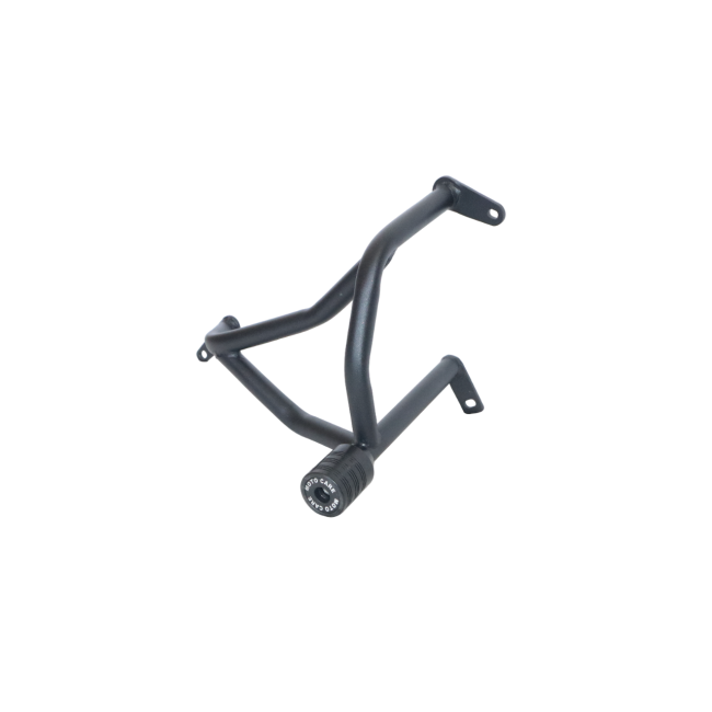 MotoCare crash guard with dual sliders for Honda Hness CB350

