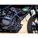 Motocare crash guard with dual sliders for adventure bike
