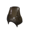 MotoCare smoke polycarbonate visor for Royal Enfield Hunter 350