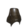 MotoCare smoke polycarbonate visor for Royal Enfield Hunter 350