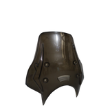 MotoCare smoke polycarbonate visor for Royal Enfield Hunter 350