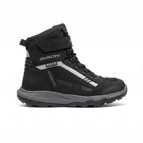 Bison ProGear Sonic black motorcycle riding and adventure boot