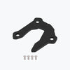 Legundary Custom Fortis Side Stand Base for Yamaha XSR 155 Black Silver Aluminium Mild Steel Stand Enlarger Plate