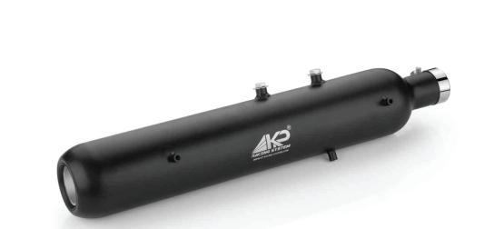 KP Racing stainless steel exhaust for Royal Enfield Meteor 350