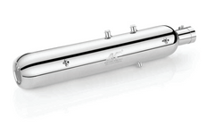 KP Racing Polish Stainless Steel Exhaust for Royal Enfield Meteor 350