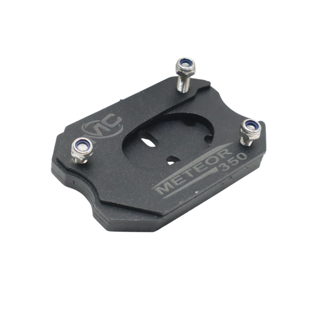 MotoCare side stand extender for Royal Enfield Meteor 350