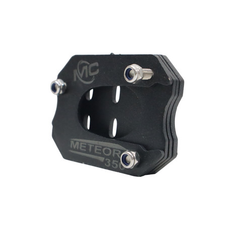 MotoCare side stand extender for Royal Enfield Meteor 350