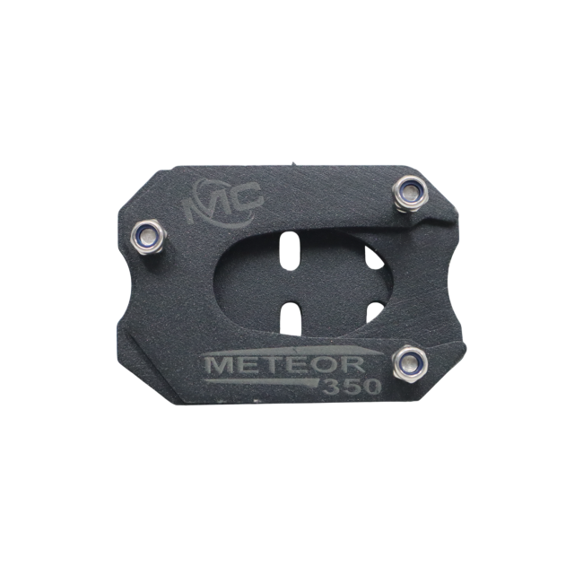 MotoCare side stand extender for Royal Enfield Meteor 350